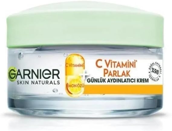 Garnier C Vitamini Parlak Günlük Aydınlatıcı Nemlendirici Krem 50ml