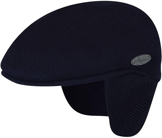 Kangol Wool 504 Earlap Flat Cap