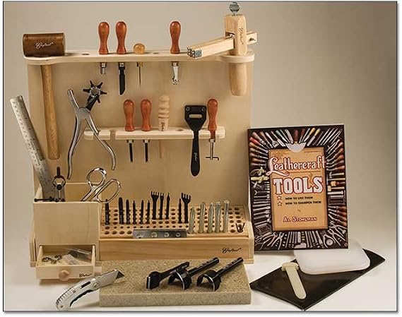 Tandy Leather Craftool Leathercraft Workshop Set 55404-00