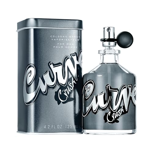 Curve Crush Mens Cologne Fragrance Spray, Casual Day or Night Scent, 4.2 fl oz