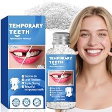 Tooth Repair Kit, Moldable False Teeth Beads for Teeth Repair, Suitable for Missing, Cracked DIY Denture Kit, 1PCS-K1