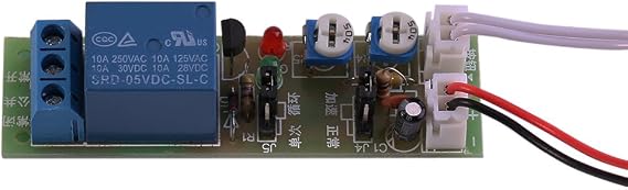 Timer Relay, DC 5V Adjustable Time Delay Switching Relay Delay On/Off Timer Switch Module Time Delay Relay(DC 5V 0-60mins)