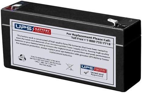 Replacement 6V 3.2Ah Batttery for Voltmax VX-632 by UPSBatteryCenter