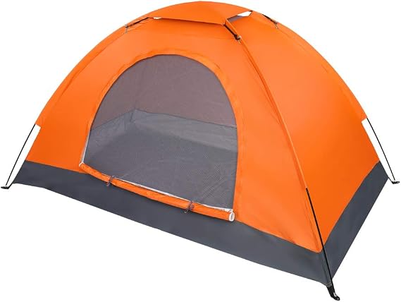 Camping Tent, Waterproof & Windproof Camping Dome Tent Automatic Pop Up Quick Shelter with Portable Carry Bag for Outdoor Hiking