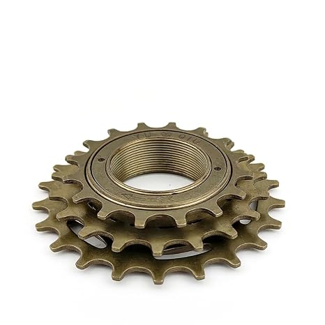 L-faster 3 Speeds Bicycle Freewheel Sprocket 16T-19T-22T Bike Flywheel 3 Gears for Regular Bike #410 Chain Convert Single Gear to 3 Gears