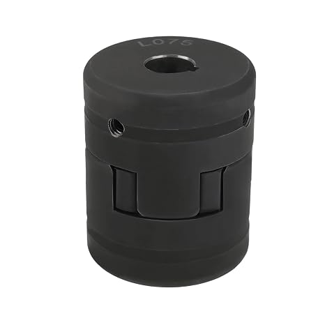 OTOTEC 1 Set 1/2" to 3/4" L075 Flexible 3-Piece L-Jaw Coupling Set Buna-N NBR Rubber Spider for Log Splitter Hybrid Equipment for Interchangeable with Most L-jaw Couplers