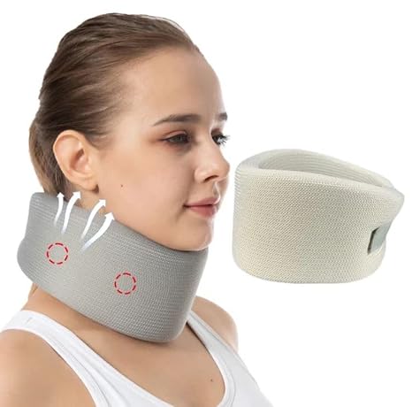 Medikal Sünger Boyunluk,boyun Fıtığı Boyun Destek Boyun Düzleşmesi Korse (SMALL)