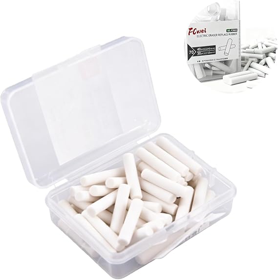 Mechanical Pencil Replacement Eraser, Art Drawing and Sketching Special Eraser Supplement Set, 40+30