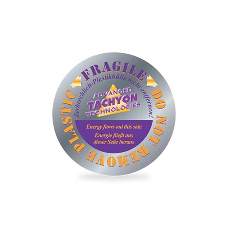 Tachyon Silica Disk (3-inch/7.5cm) | 5G/EMF Protection for Electronic Devices | WiFi, Circuit Breakers, Computers, Tablets