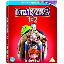 Hotel Transylvania 1-2 [Blu-ray] UK region
