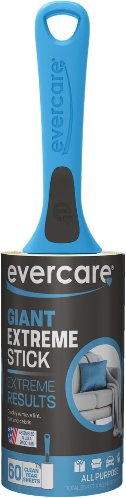 Evercare Giant Lint Roller 60 Layer, 4.6 inches