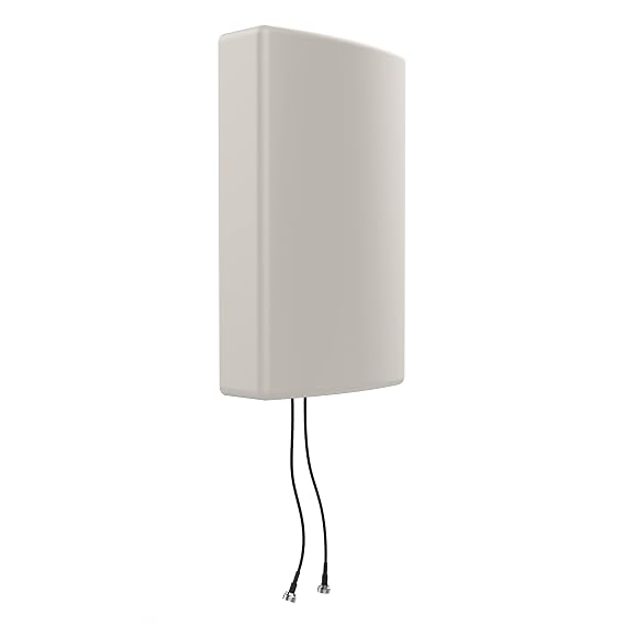 Proxicast 4G / LTE / 5G Cross-Polarized (MIMO) 7-10 dBi High-Gain Fixed-Mount Outdoor Directional Panel Antenna (ANT-129-001)