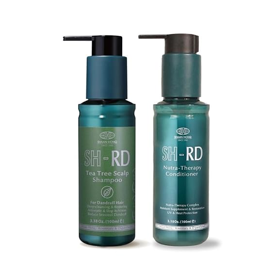 SH-RD 100ml Tea-Tree Shampoo + 100ml Nutra-Therapy Conditioner for Dandruff & Sensitive Scalp
