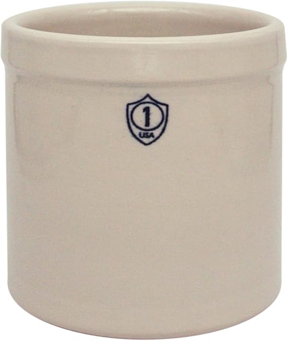 Gardener's Supply Company Ohio Stoneware 1GC Crock 7-34/"x8-1/4-1 Gallon
