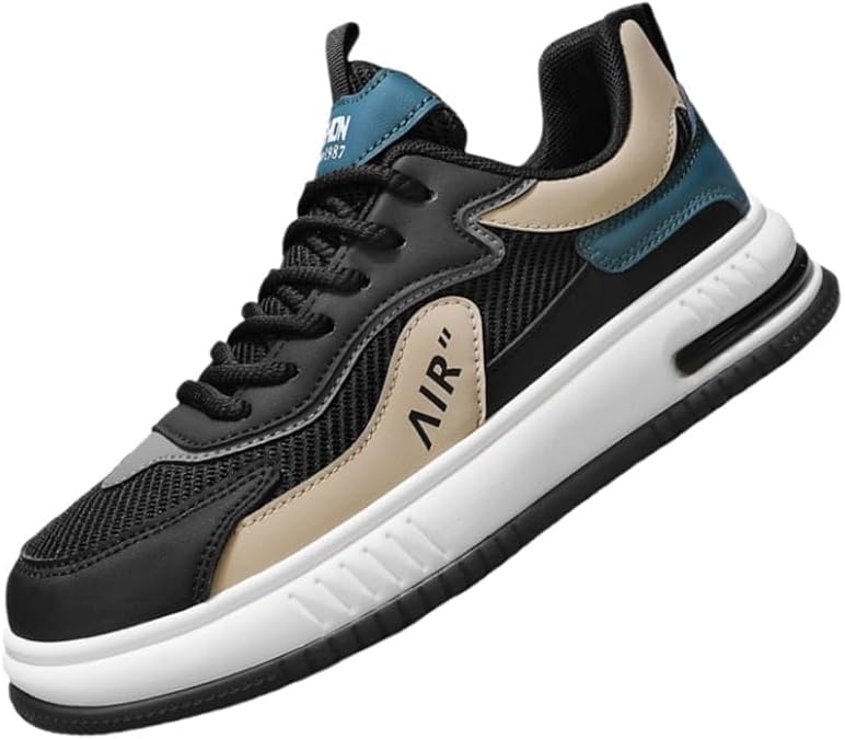 Men's high-top Casual Thick-Soled Sports Shoes are Anti-Slip, wear-Resistant, Fashionable, Comfortable, Casual and Breathable, Suitable for Daily Outdoor use