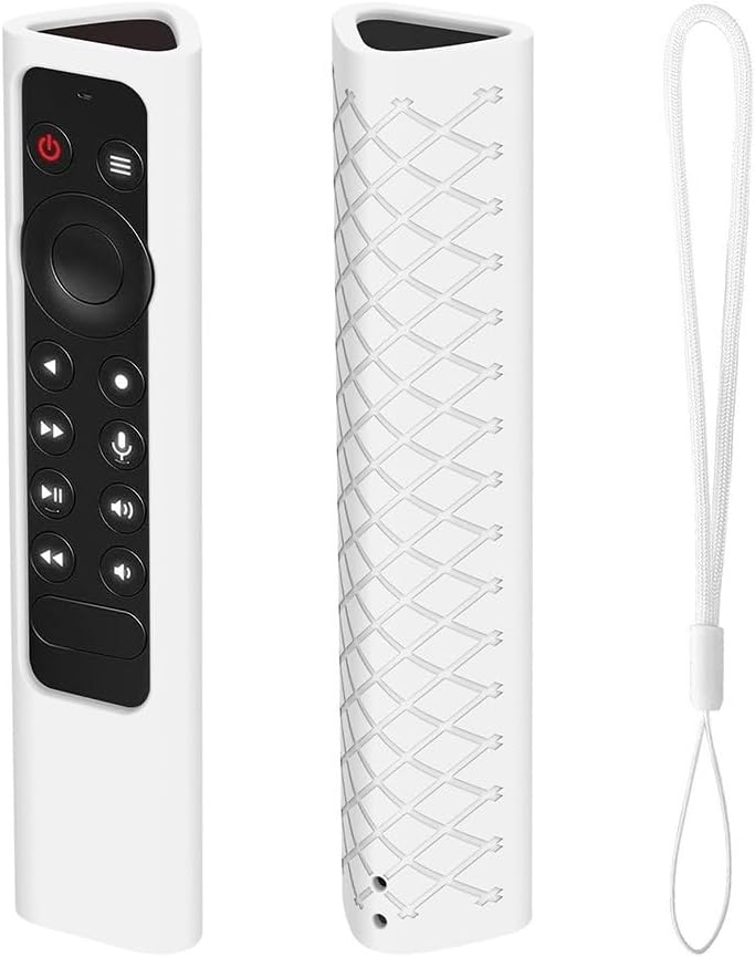 Silicone Remote Protective Case For NVIDIA-Shield TV Pro Shockproof Washable(White)