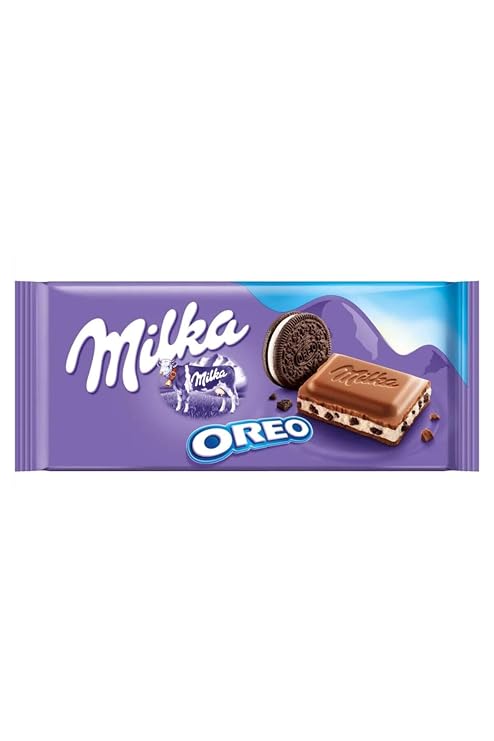 Oreo & Hazelnut Chocolate Bars - 3.5oz by Milka