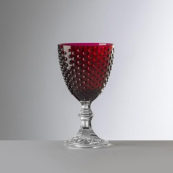Mario Luca Giusti Sancho Water Glass Ruby