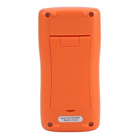 AN8008 Compact RMS Digital Multimeter, Versatile AC & DC Voltage Ammeter, Current Ohm Meter, Multifunctional Accessory