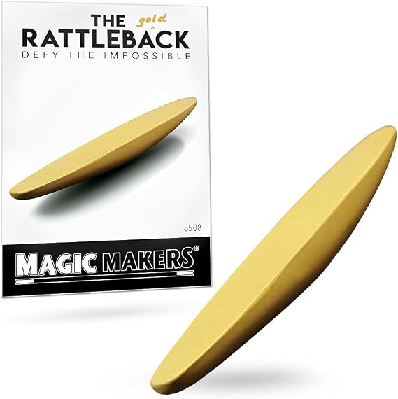 Magic Makers Metal Rattleback Flat Gold Edition