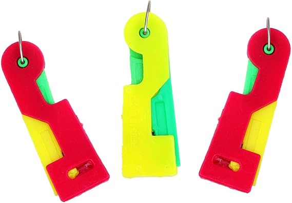 3pcs Automatic Needle Threader, Simple Hand Sewing Automatic Needle Threaders for Sewing Embroidery Cross Stitch Craft Stitching, 2024 Upgraded New Needles Threaders(Colourful)