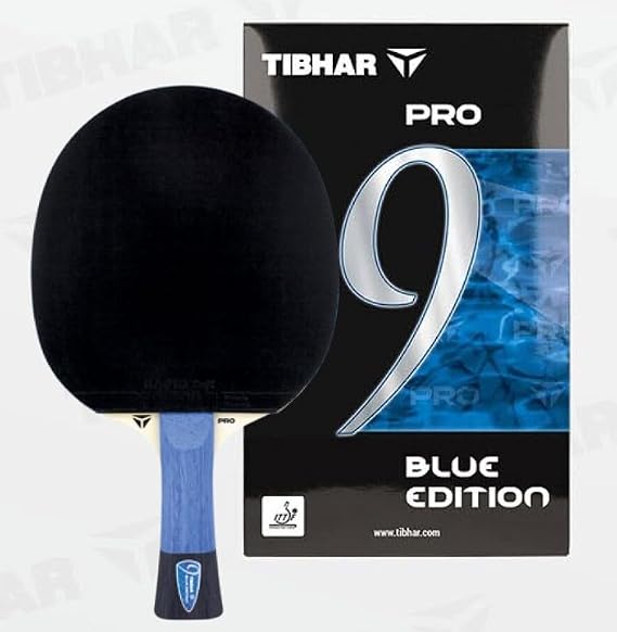 Tibhar Pro Blue Edition Table Tennis Bat - TT Bat with ITTF Approval