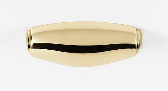 3" Center Cup/Bin Pull Finish: Polished Brass