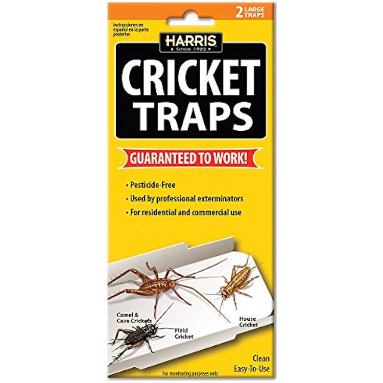 Harris Cricket Glue Traps, 2-Pack