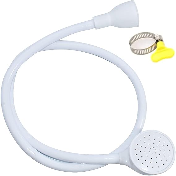 Sink Spray Hose,Portable Sink Hose Faucet Sprayer, Shampoo Sprayer Handheld Faucet Shower Head Spray for Bathing Baby,Pets,Washing Hair,Rinsing Vegetables