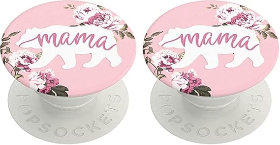 PopSockets Phone Grip with Expanding Kickstand, Mama Bear (Pack of 2)