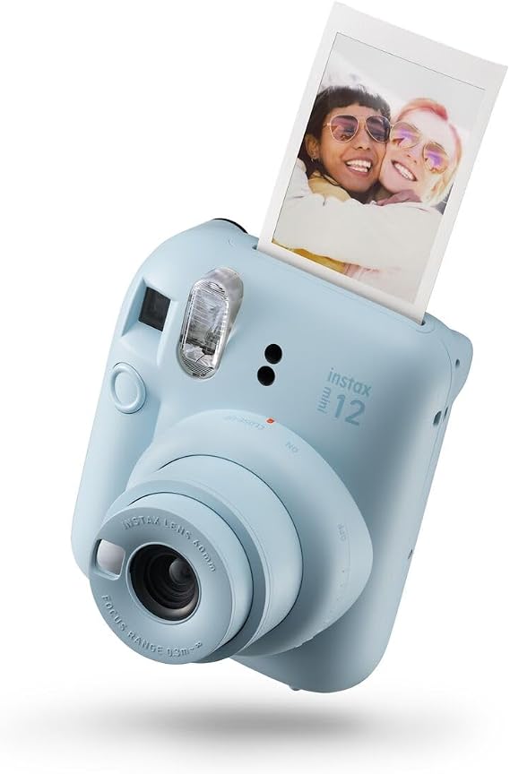 Instax Fujifilm Mini 12, Mavi, Kompakt