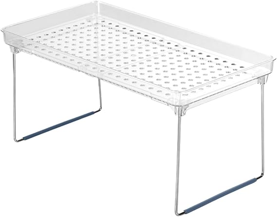 madesmart Large Stacking Shelf, Blue