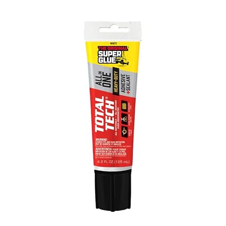 Super Glue Total Tech Construction Adhesive Sealant 4.2 oz.