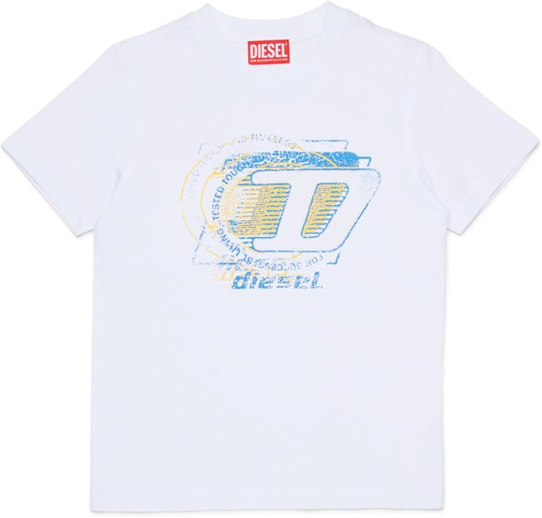 Diesel Boys' T-Shirt with Logo