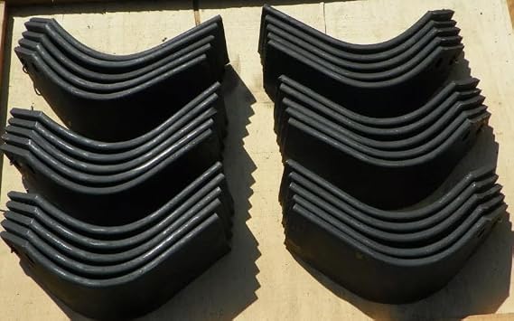 Tiller Tines, Compatible Replacement Tine Set for Agric AL Series 50" Rotocultivator, Full Set of 30 Tines, Replaces Codes 04503303 and 04503400