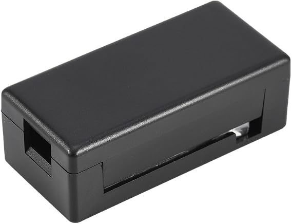 Raspberry Pi Zero用ケース、プラスチック保護シェル すべての消費者ポートにフルアクセス可能 丈夫なエンクロージャボックスハウジングカバー ブラック