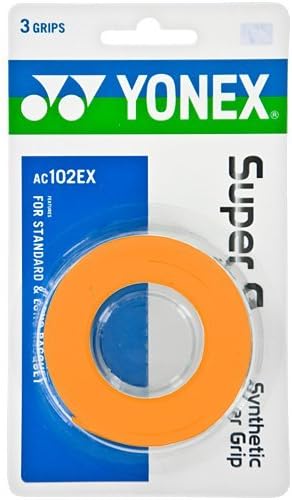 Yonex Overgrip Super GRAP 3 Pack - Tennis, Badminton, Squash - Choice of Colors