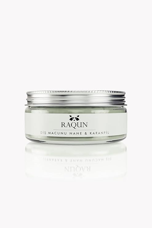 RAQUN Bentonit Killi Diş Macunu 50ml%100 Doğal