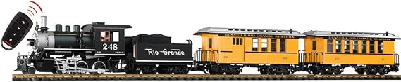 Piko PIKO 38112 D&RGW Passenger RC Starter Set wLights, Sound and Smoke