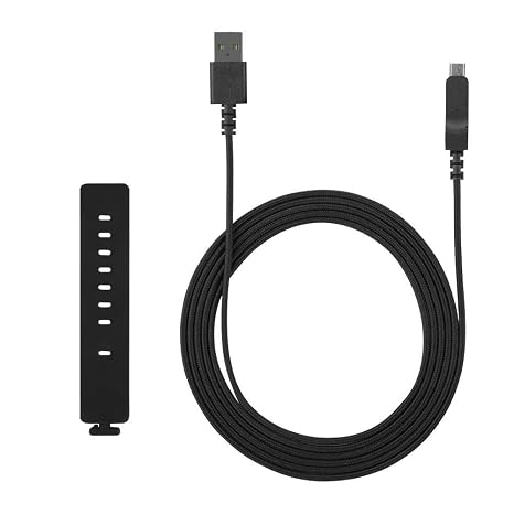 Wendry Mouse Cable, Fast USB Cable/USB Line Gaming Mouse Replacement for,Black
