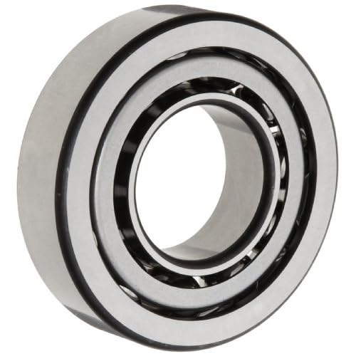 FAG Bearings 7205B-TVP Single Row Angular Contact Ball Bearing, Open, 40 Contact Angle, PolyamideNylon Cage, Normal Clearance, Metric, 25mm ID, 52mm OD, 15mm Width, 16000rpm