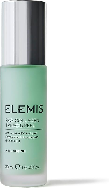 ELEMIS Pro-Collagen Tri-Acid Peel 30ml – Anti-Aging Resurfacing Treatment for Smoother, Radiant Skin – Powerful Exfoliating Facial for Youthful Complexion
