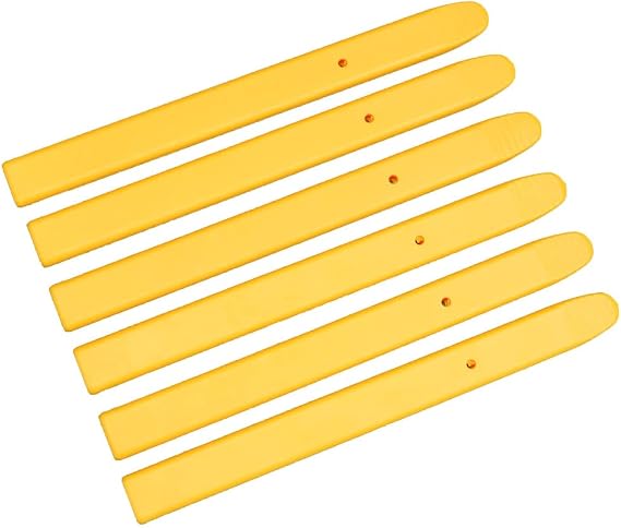 Original Corghi 8-11100104 Yellow Tire Bar Protector Pack of 6.