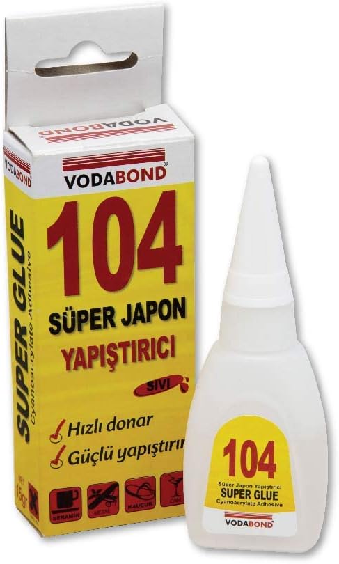 VODABOND 104 Japon Yapıştırıcı, Şeffaf