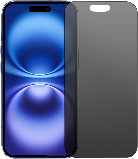 Microcase Iphone 16 Pro Max Matte Glass Protection with Full Covering Frame - AL3124