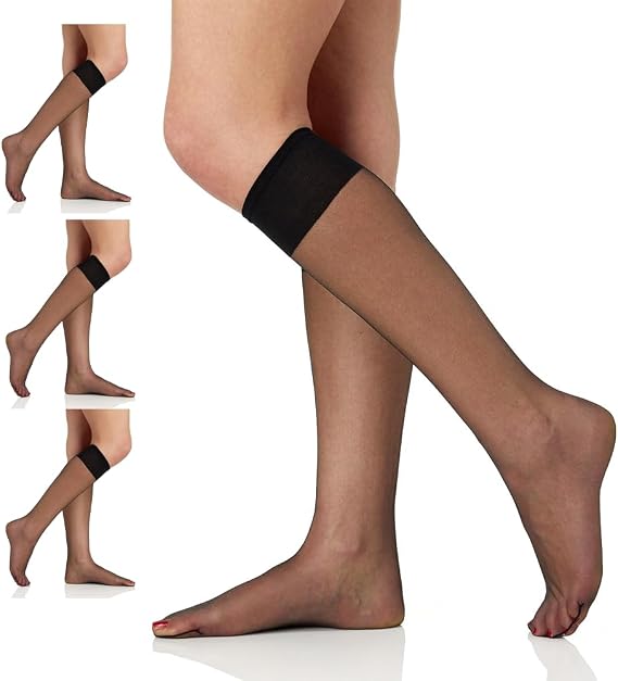 Berkshire Women's Berkshire Ultra Sheer Knee High - Value Pack - 3 Pairs