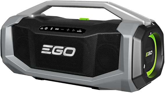 EGO Power+ 180W Bluetooth Speaker, Compatible with All EGO 56V Batteries, Tool Only - SK1800