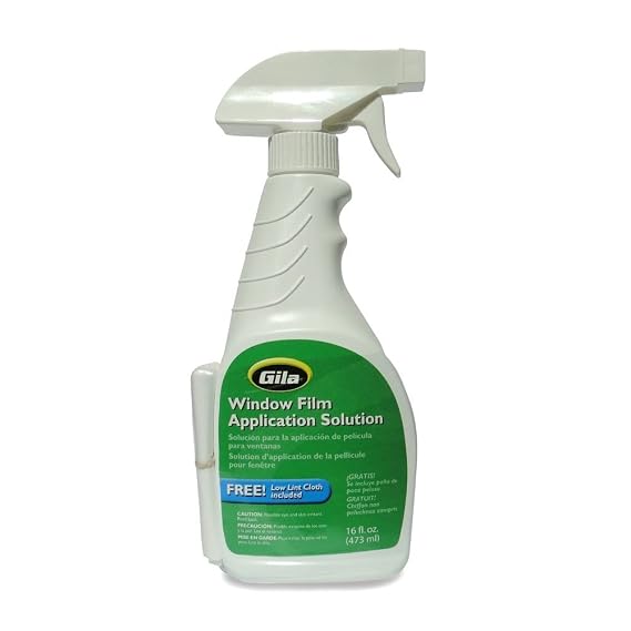 Gila Window Film Application Solution DIY Installation, 16 fl. oz
