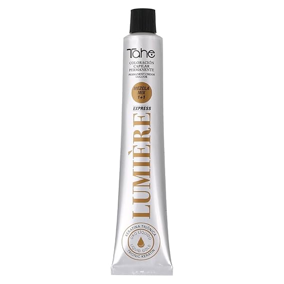Tahe Lumiere Express Permanent Hair Color Cream, 100ml (9.44 Light Very Intense Copper Blonde, 100ml)