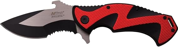 MTech MT-A916RD Spring Assisted 4.75" Closed Knife